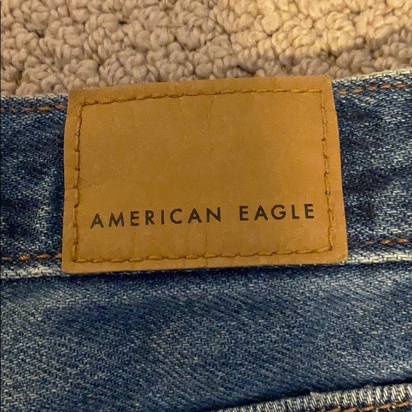 American eagle high waisted mom shorts. Size 0. - Picture 3 of 4